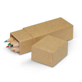 Coloured Pencil Set - Compact Box Colour Boxes in Bulk Quantites