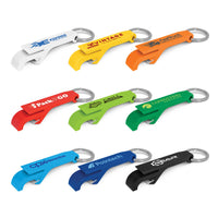 Load image into Gallery viewer, Snappy Bottle Opener Key Ring – Bulk Buy Classic Bottle Openers - 50, 100 or 200