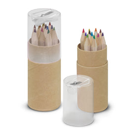 Coloured Pencil Tube - Compact Drawing Colour Pencils - Buy Bulk Amounts