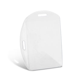 Duet ID Holder – Multi-Directional Clear Vinyl Card Holder - Buy 100 or 200