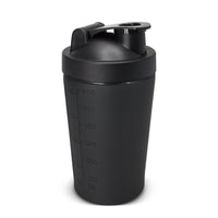 Load image into Gallery viewer, Trojan Metal Shaker – 600ml Stainless Steel Matte Black Shaker - Bulk Buy Units