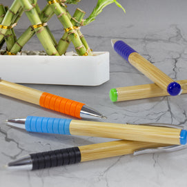 Bamboo Twist Pen - Bulk Bamboo Pen - Buy 50, 100 or 200