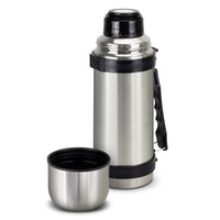 Load image into Gallery viewer, Mitre Vacuum Flask – 1L Stainless Steel Flask with Cup Lid - 5/10/20 units