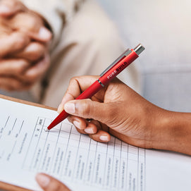 Saxon Soft-Touch Ballpoint Pen - Premium Pen Available in Bulk Quantities