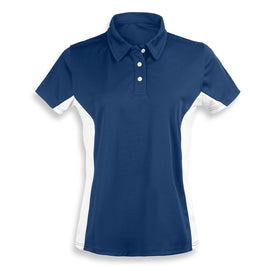 TRENDSWEAR Harvey Women's Polo - Buy Bulk Royal Blue/White Polos - 5, 10 or 20