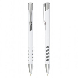 Panama Grip Pen - White Barrel Bulk Lot 100, 250, 500 or 1000 units