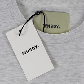 WNSDY Essential Tee - Unbranded Grey T-Shirt - Bulk Quantity x5, x10 or x20