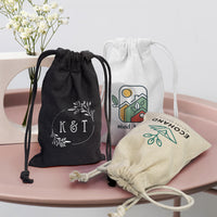 Load image into Gallery viewer, Cotton Gift Bag Small - Eco-Friendly Cotton Pouch – Buy Bulk 100 or 200
