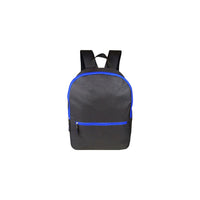 Load image into Gallery viewer, Standard Backpack Blue Trim - Unbranded Classic Everyday Backpack - Buy 5 or 10