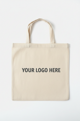Short handle Calico Bags Printed 1 colour 1 side Bulk Lots 500 units
