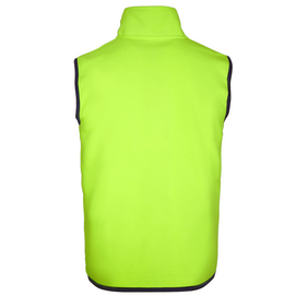 Hi-Vis Polar Vest – Lime/Navy - Buy in bulk 5, 10 or 20 with Free Shipping
