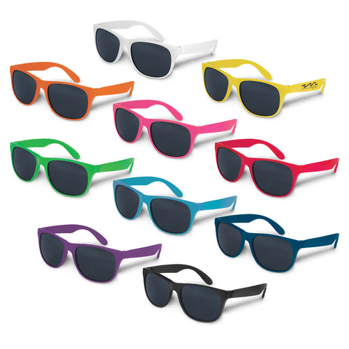 Malibu Basic Sunglasses - Lots of colours Buy in Bulk 100 or 250 units