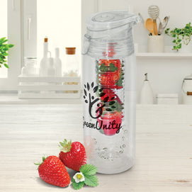 Infusion Water Bottle - Plastic Water Bottle - Buy x 50, x 100 or x 250