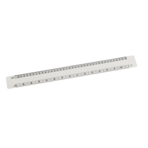 30cm Oval Scale Ruler Premium Quality
