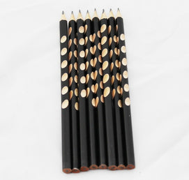 Pencils 100 x Black Groove Grip Bulk Wholesale Pencils Triangle Pencils