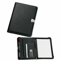 Load image into Gallery viewer, New A4 Leather Compendium made from soft polished Nappa Genuine Leather fast delivery
