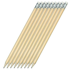 New 200 x Bulk Full Length HB Pencils with Eraser, Wholesale