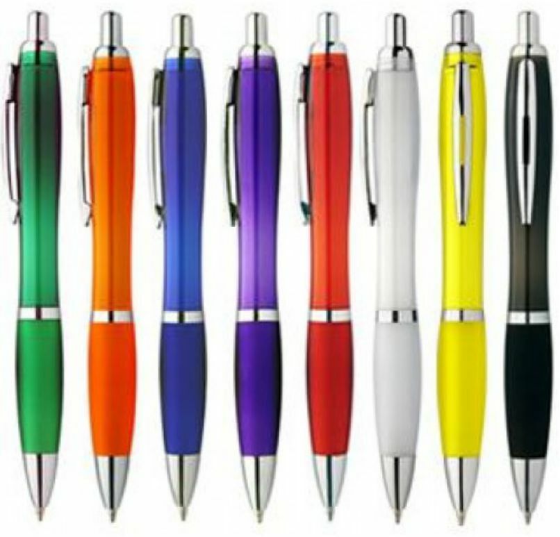 Bulk Lots Premium Quality Plastic Translucent New York II Pens 100 - 2500