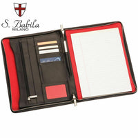 Load image into Gallery viewer, New 1 x Brand New quality A4 San Babila Zippered Compendium fast delivery Australia wide