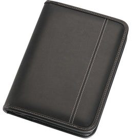 New York A5 Zippered Compendium Leather Look with Calculator Delivery Australia Wide