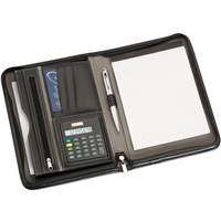 Load image into Gallery viewer, New A5 Zippered Compendium Express Courier Included