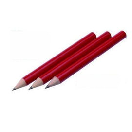 Bulk Red or White Half Pencils - Golf Scorecard Pencils Wholesale Mini Keno Bulk