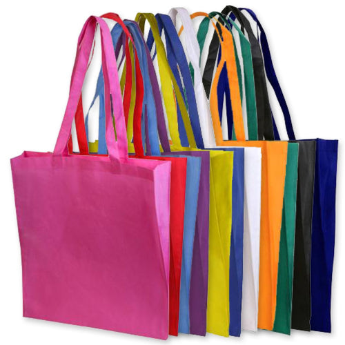 Bulk Lot 250 Non Woven V Gusset Bags Long Double Handle Wholesale fast delivery