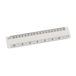 15cm  Oval Scal Ruler