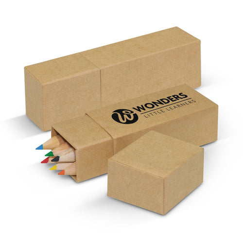 Coloured Pencil Set - Compact Box Colour Boxes in Bulk Quantites