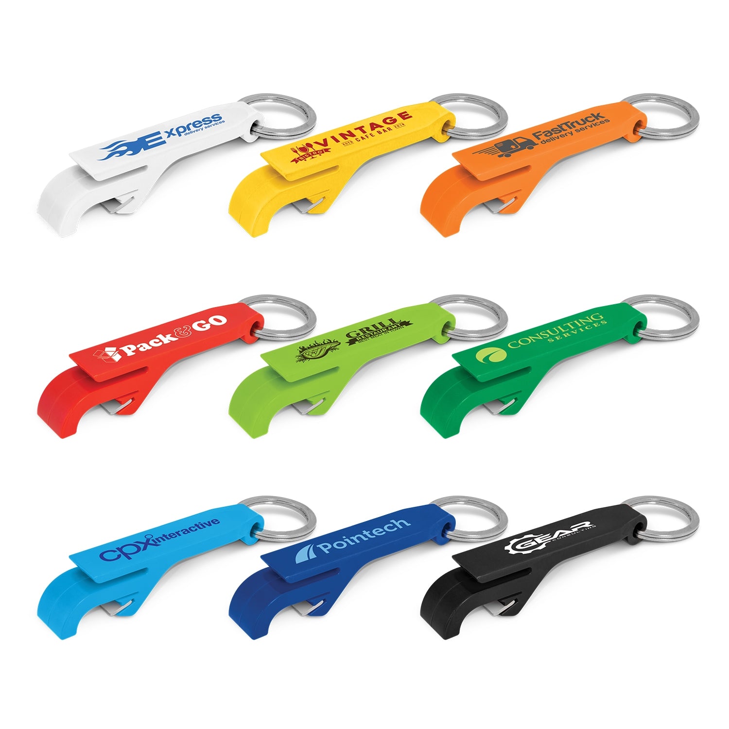 Snappy Bottle Opener Key Ring – Bulk Buy Classic Bottle Openers - 50, 100 or 200