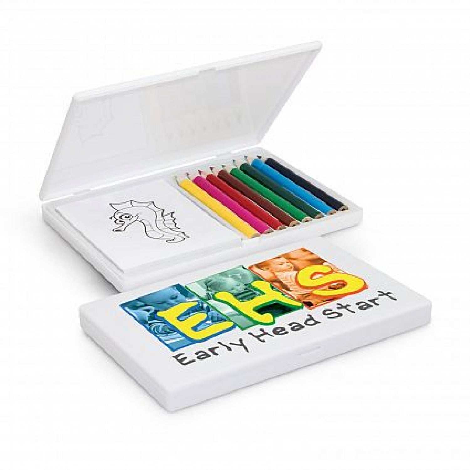 Playtime Colouring Set – Bulk Quantity Colour Pencil and Animal Activity Pad