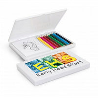 Load image into Gallery viewer, Playtime Colouring Set – Bulk Quantity Colour Pencil and Animal Activity Pad