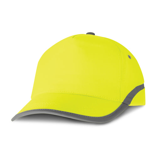 Flash Hi-Vis Cap - Bulk Buy Yellow Hi-Vis Caps - 10 or 20 Units Available