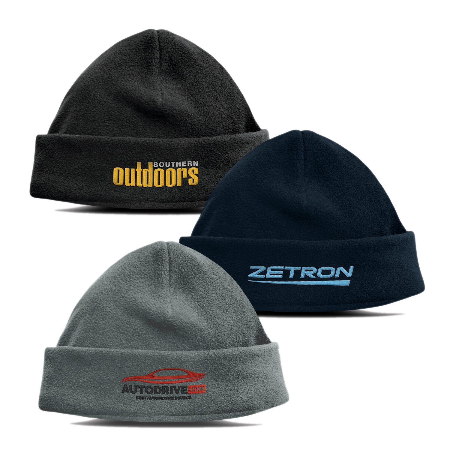Seattle Polar Fleece Beanie - Bulk Buy Warm Fleece Beanies - 10 or 20 units