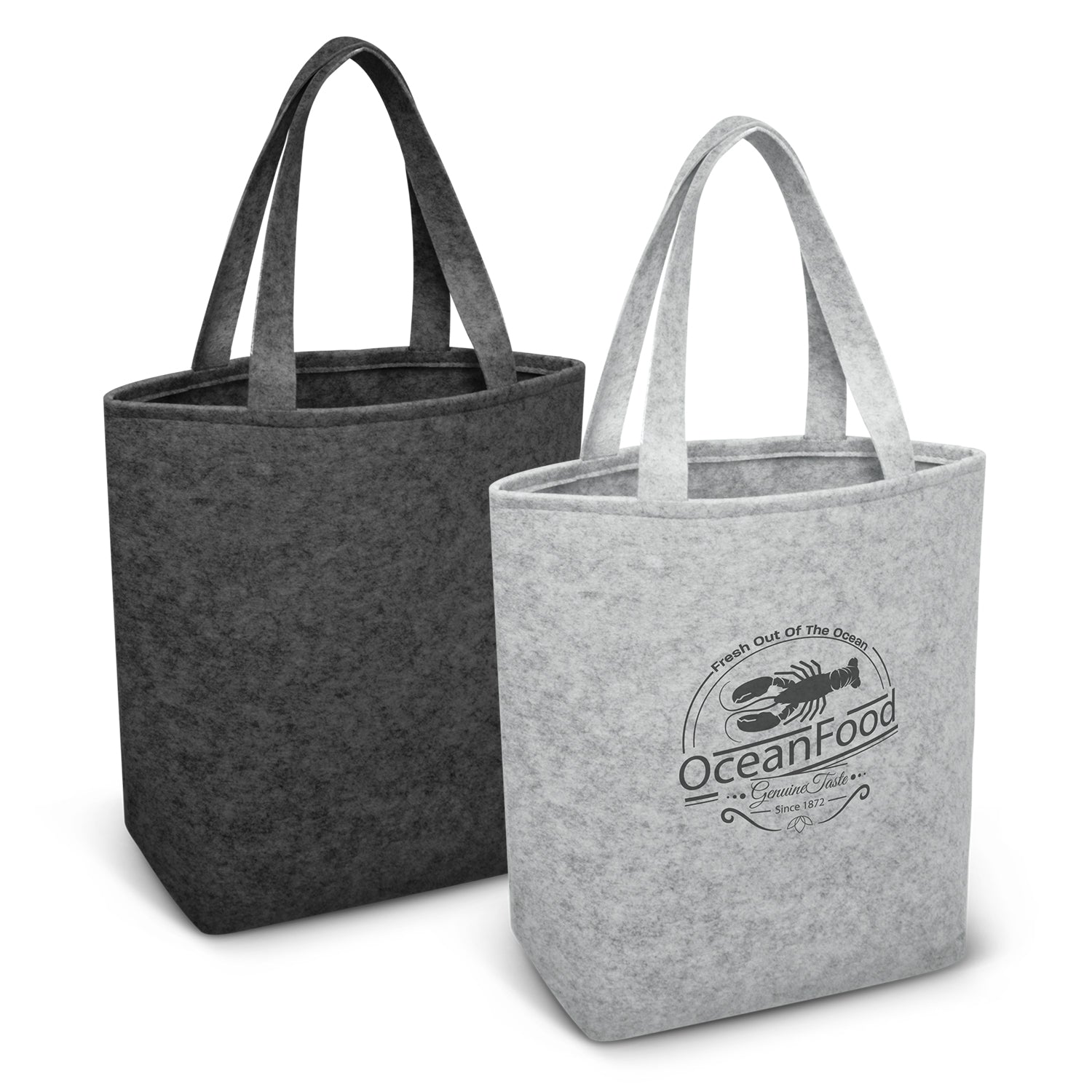 Astoria Tote Bag - Stylish Poly-Felt Tote - Buy Bulk 50 or 100 Free Shipping