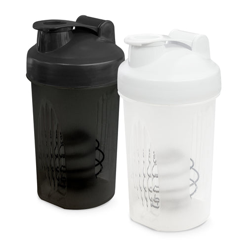 Atlas Shaker - 400ml Compact Protein Shaker with Mixing Ball