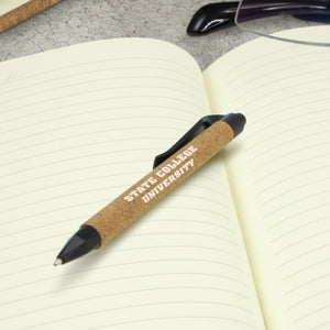 Inca Pen - Eco-Friendly Cork Barrel Pen in Bulk Quantities