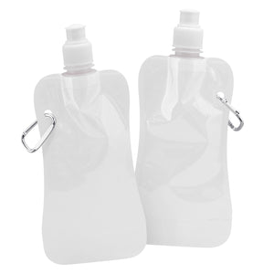 Collapsible Bottle - 500ml Compact, Lightweight & Reusable Water Bottle
