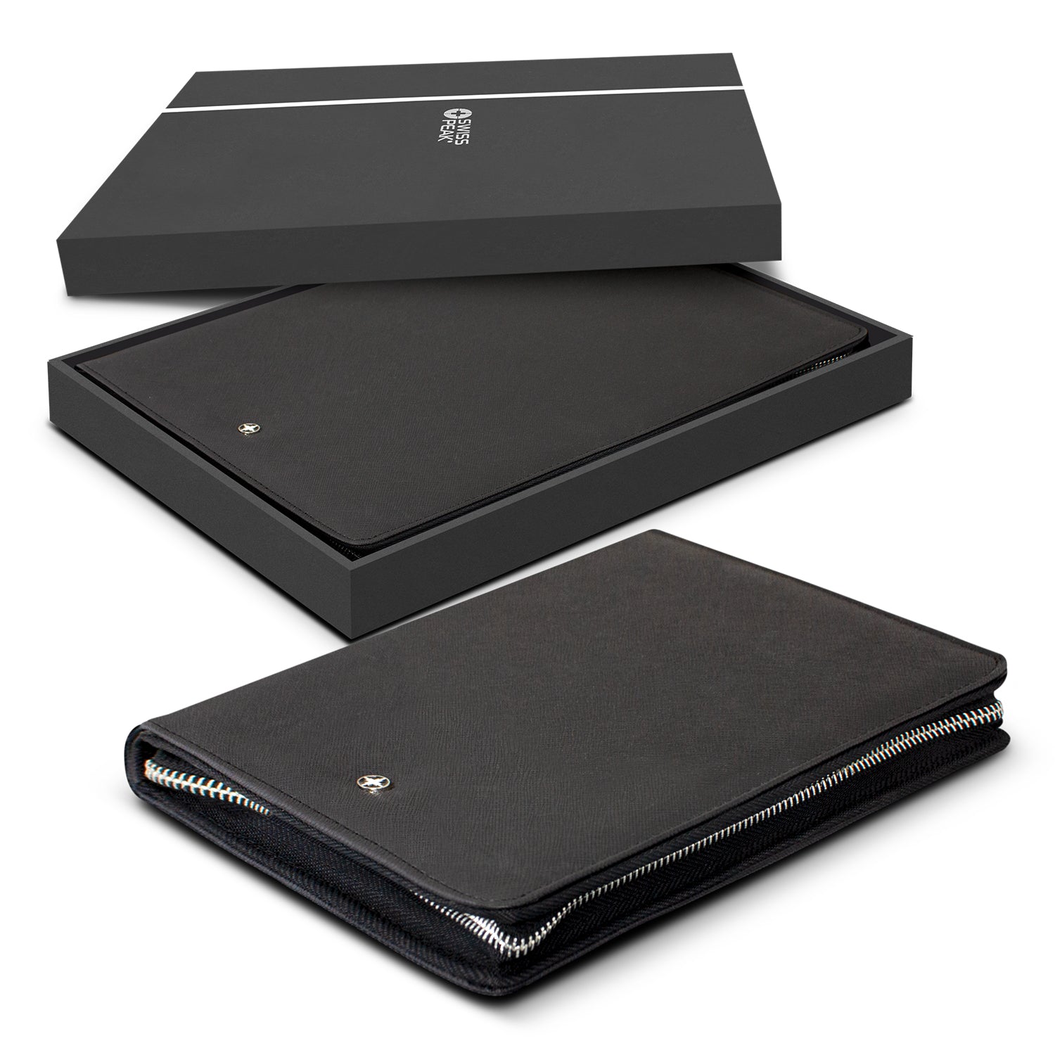 Swiss Peak Heritage A5 Zippered Portfolio – Premium Organiser - Bulk Bulk Lots