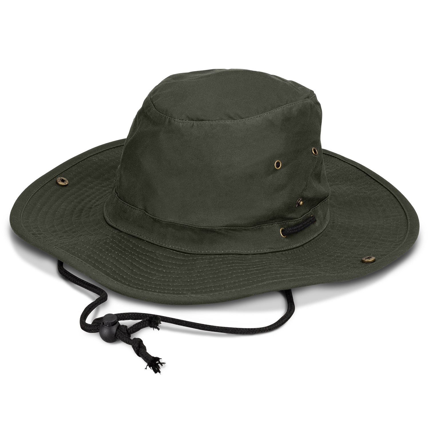 Oilskin Wide Brim Hat - Classic Outback Style Hat - Buy Bulk 10, 20 or 30