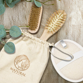 Inti Travel Set – Natural Bamboo Toiletry Kit - Bulk buy 10 or 20 units