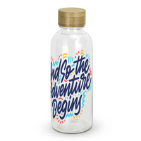 Load image into Gallery viewer, RPET Bottle - 650ml Eco Bottle with Natural Bamboo Lid