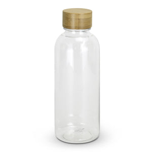RPET Bottle - 650ml Eco Bottle with Natural Bamboo Lid