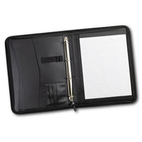 Load image into Gallery viewer, Carrington Portfolio – 5 or 10 Zippered A4 Folder with Removable Ring Binders