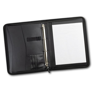 Carrington Portfolio – 5 or 10 Zippered A4 Folder with Removable Ring Binders