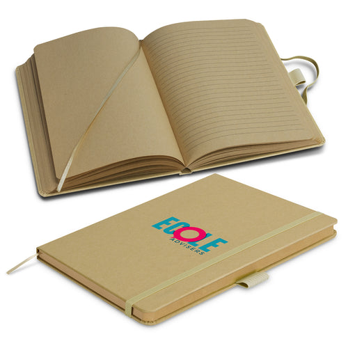 Omega A5 Kraft Notebook – Eco-Style Notebook - Buy Bulk Notebooks 25 or 50
