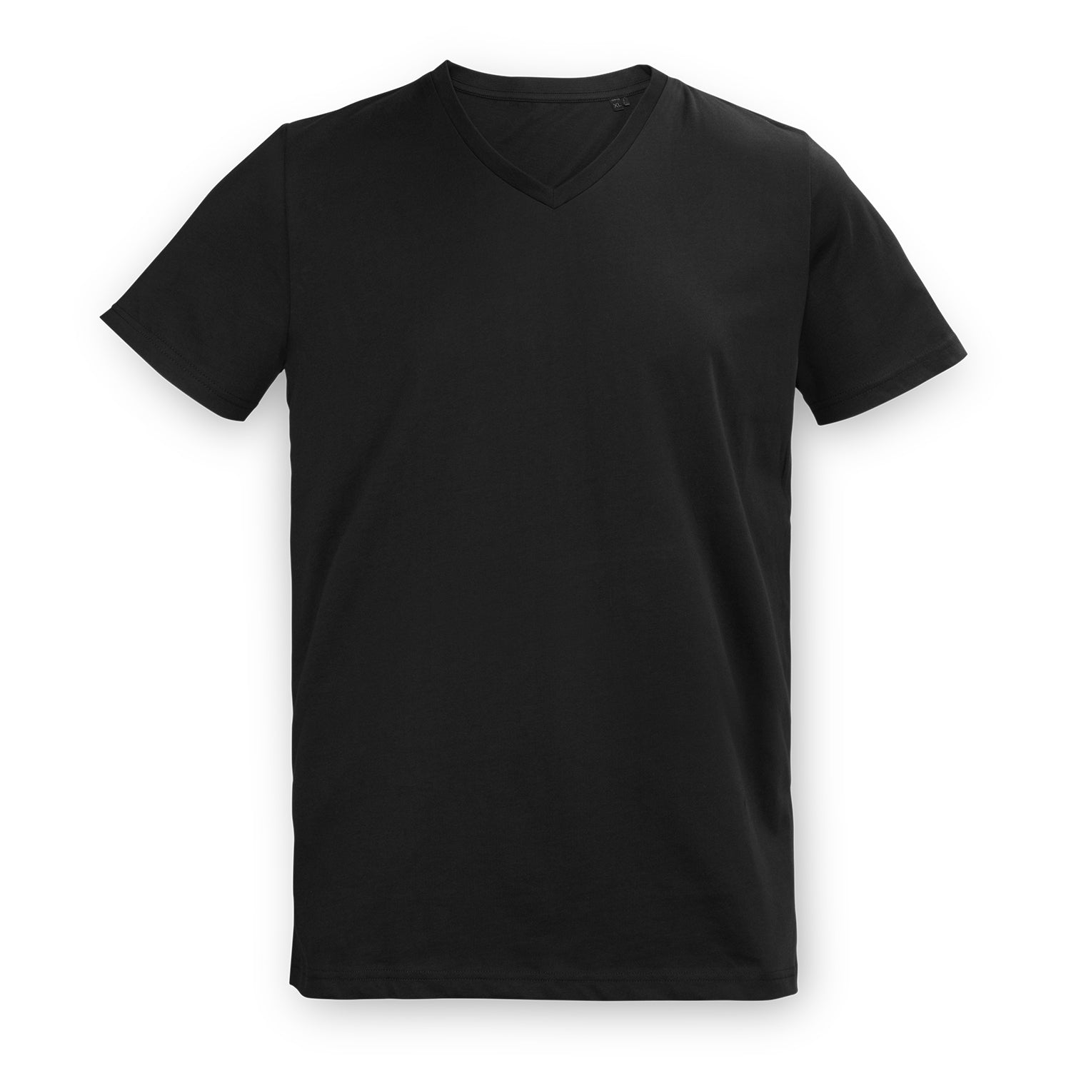 TRENDSWEAR Viva Men's T-Shirt - Unbranded Black V-Neck - Buy x5, x10 or x20