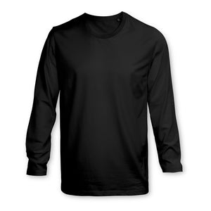 TRENDSWEAR Harlow Men's Long Sleeve Crew - Colour: Black - Buy Bulk 5, 10 or 20