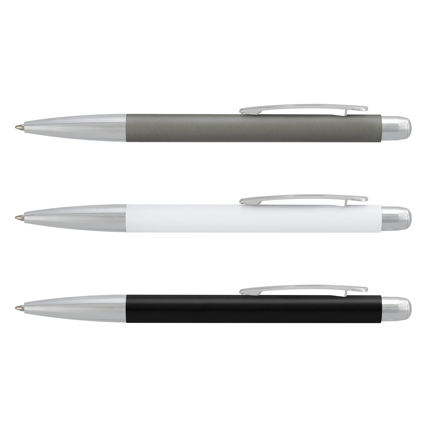 Xavier Pen – Matte Aluminium Ballpoint with Blue Ink - Buy Bulk 50, 100 or 200