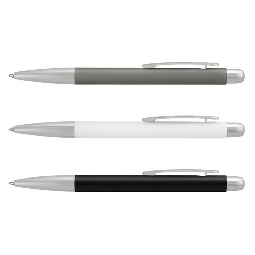 Xavier Pen – Matte Aluminium Ballpoint with Blue Ink - Buy Bulk 50, 100 or 200